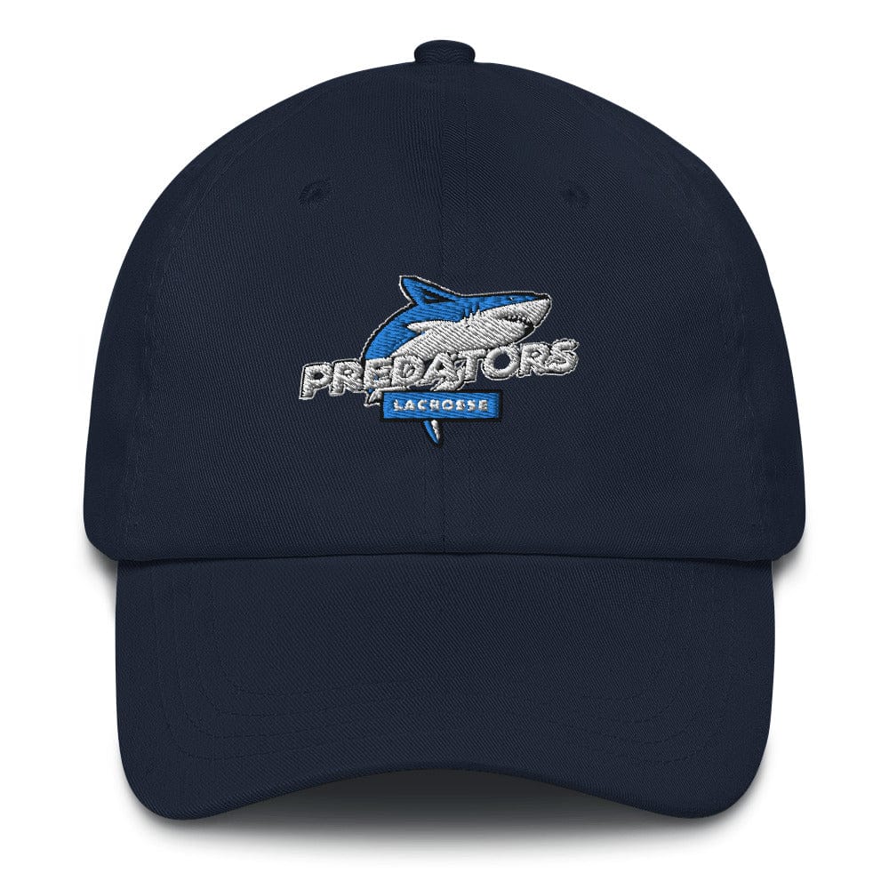 Tidewater Predators Lacrosse Club Adult Dad Hat Signature Lacrosse