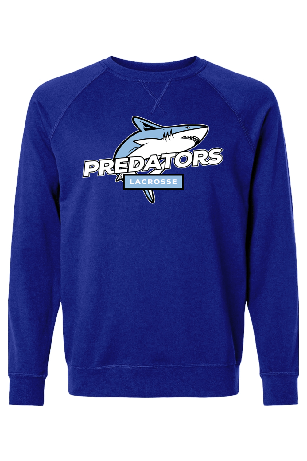 Tidewater Predators LC Adult Heavyweight Raglan Long Sleeve Signature Lacrosse