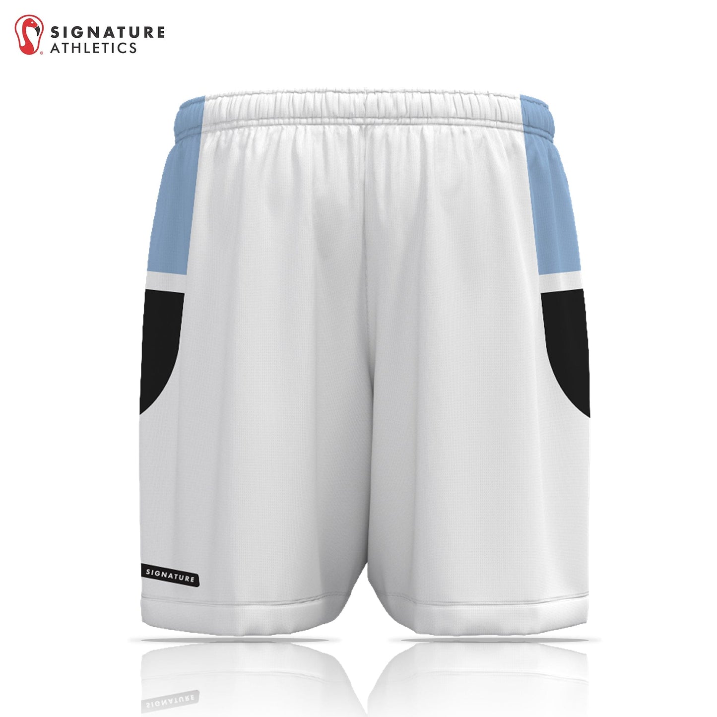 Tidewater Predators Men's White Game Shorts Signature Lacrosse