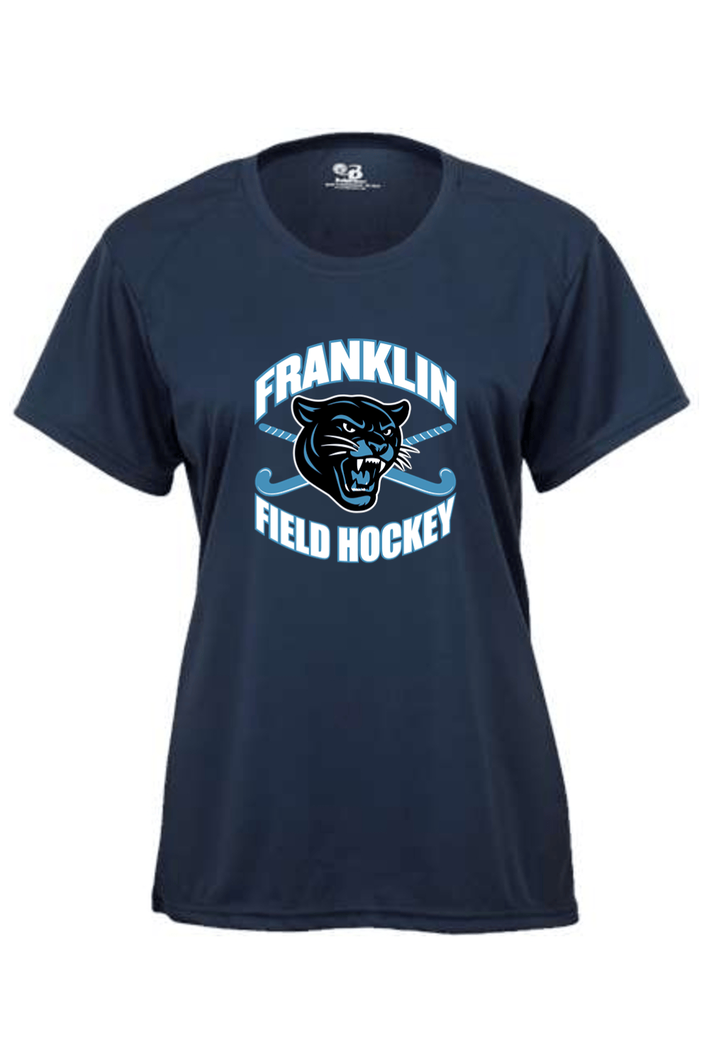 Town of Franklin FH Youth Girl's Athletic T-Shirt Signature Lacrosse