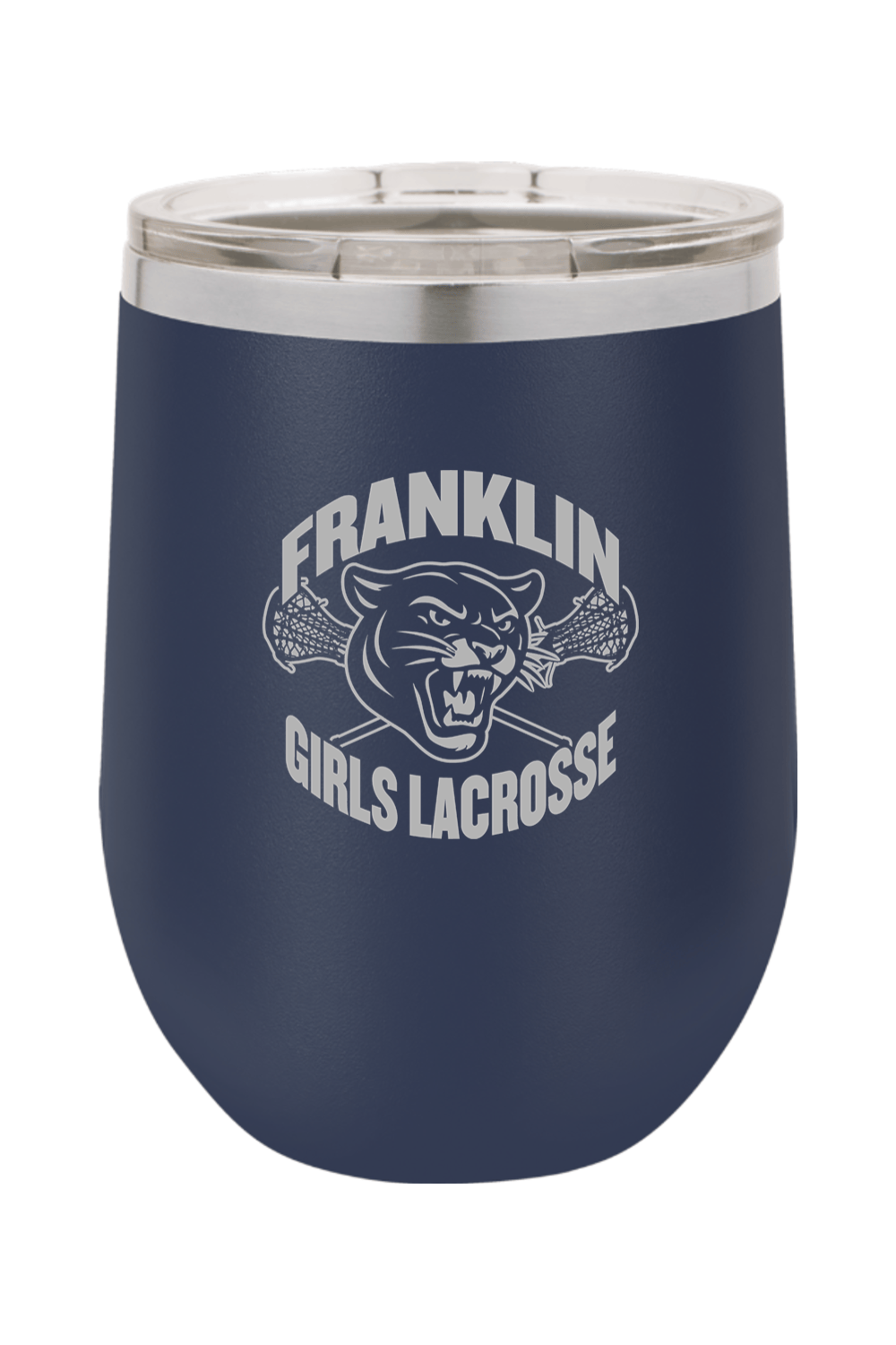 Town of Franklin Lacrosse Insulated Wine Tumbler Signature Lacrosse