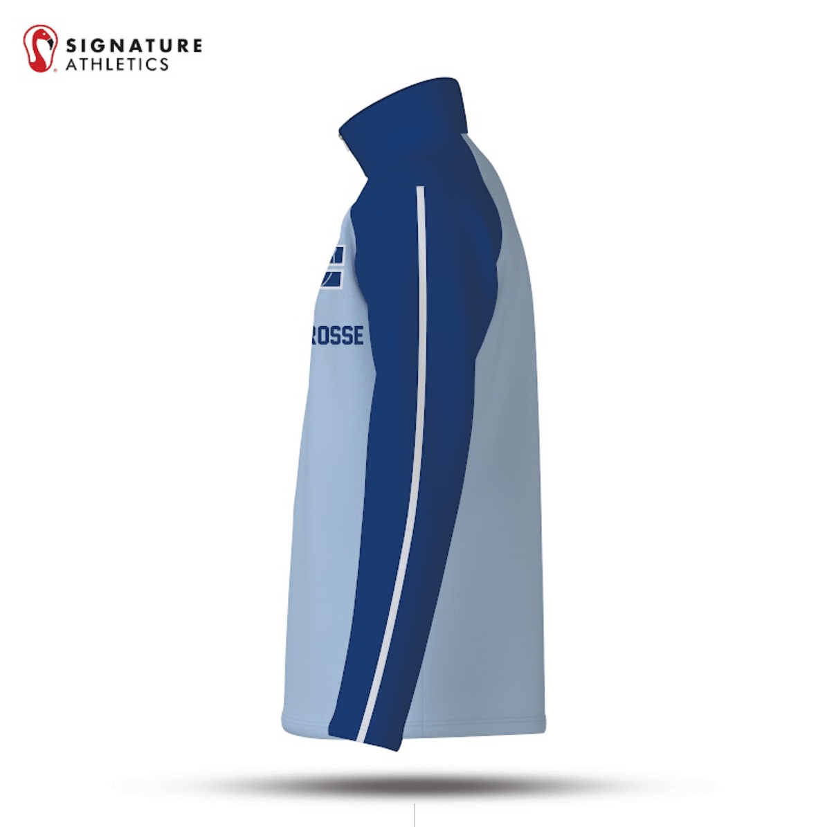 Town of Franklin Lacrosse Player Quarter Zip Signature Lacrosse