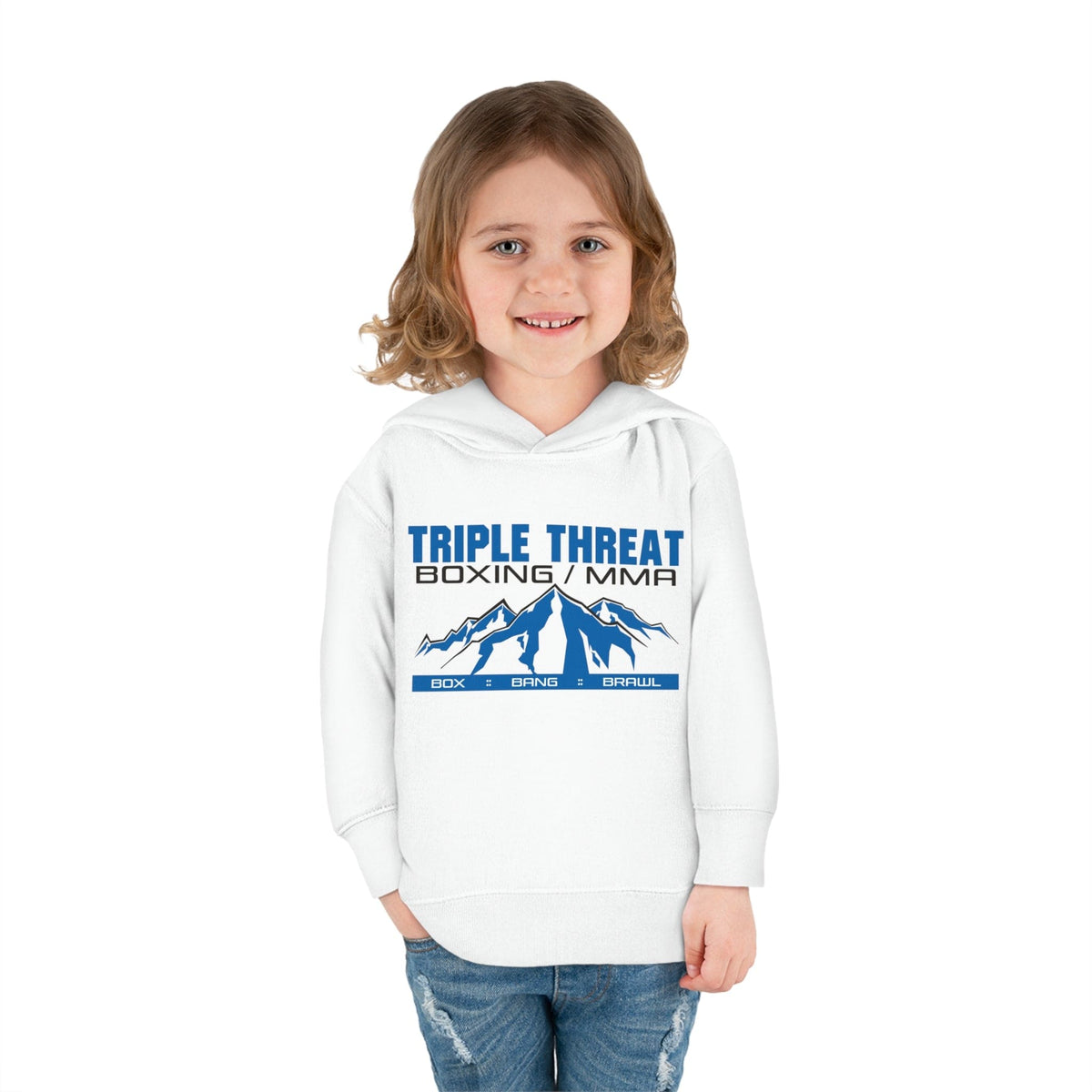 Triple Threat Boxing Pullover Hoodie Signature Lacrosse