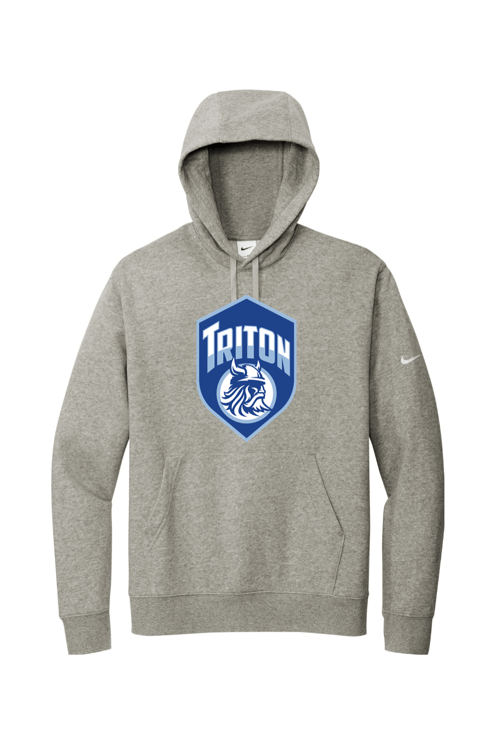 Triton Youth Basketball Nike Club Fleece Sleeve Swoosh Pullover Hoodie Signature Lacrosse
