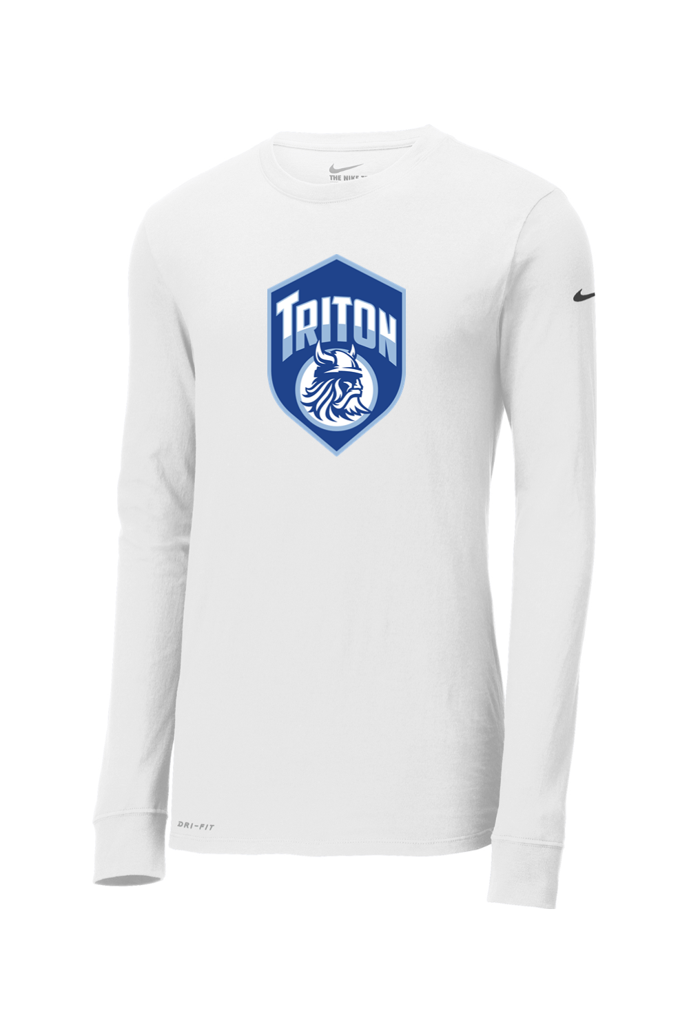 Triton Youth Basketball Nike Dri-FIT Cotton/Poly Long Sleeve Tee Signature Lacrosse