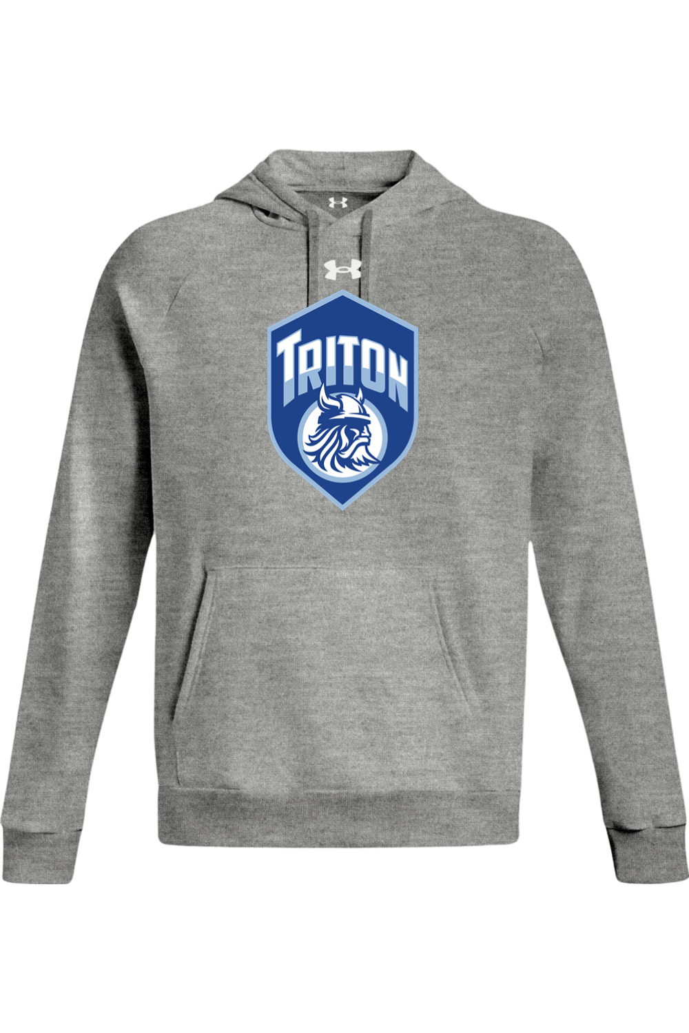 Triton Youth Basketball Under Armour Men's Rival Fleece Hooded Sweatshirt Signature Lacrosse
