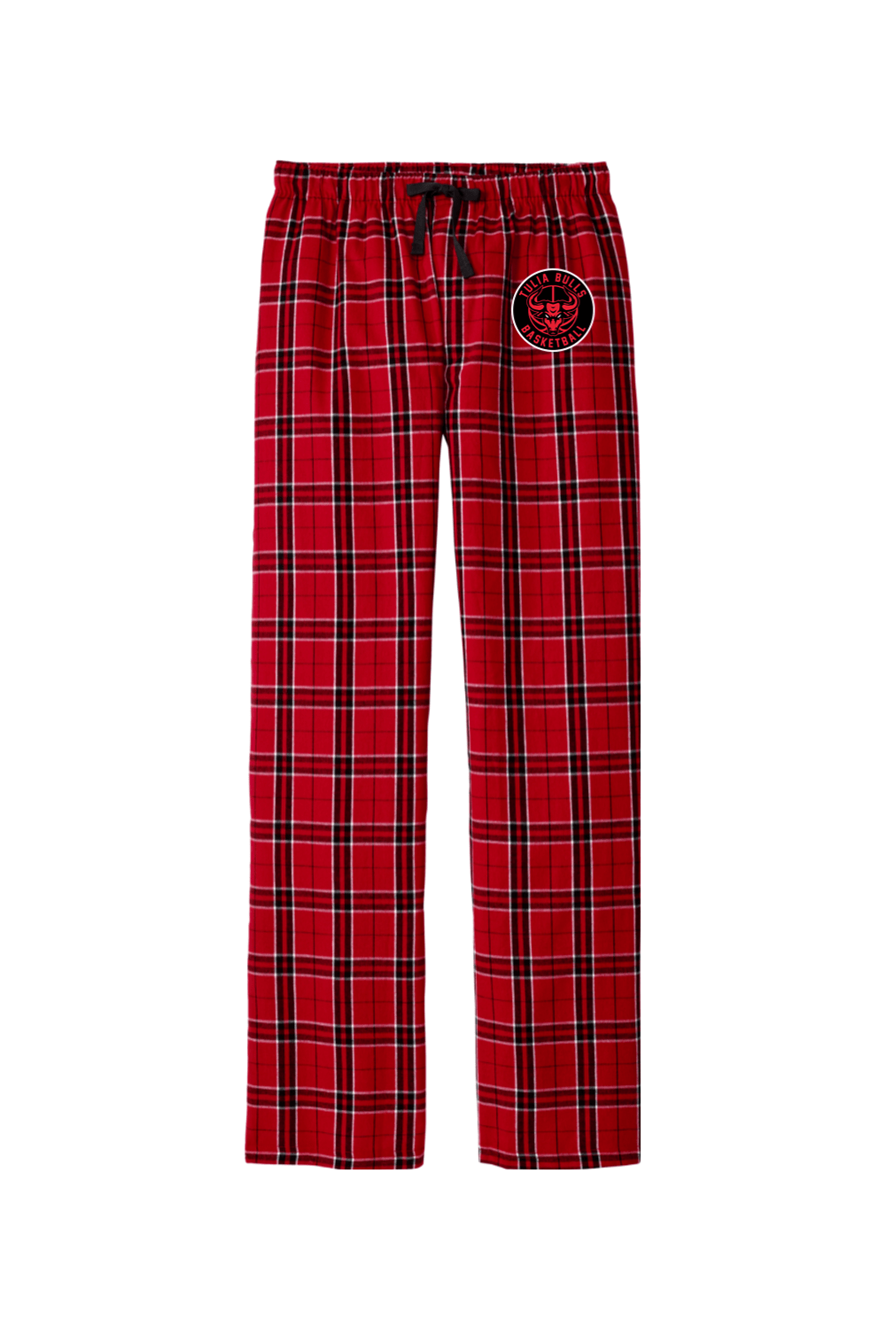 Tulia Bulls Basketball Adult Men's Flannel Plaid Pants Signature Lacrosse