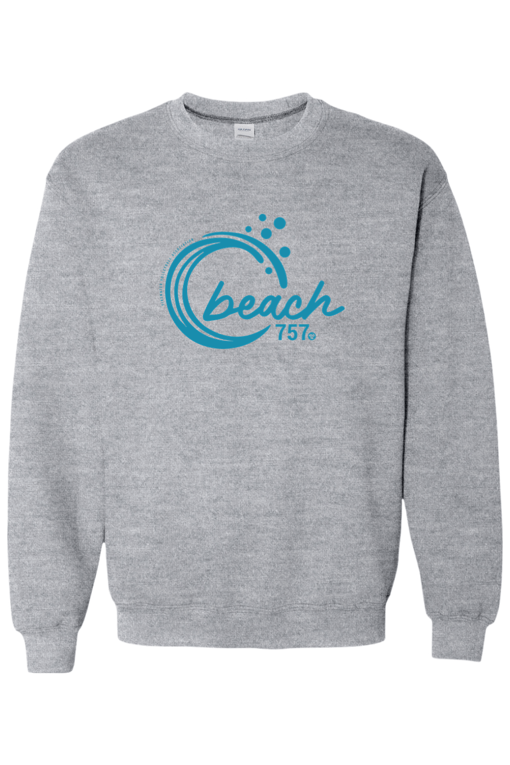 TVA Beach 757 Adult Heavyweight Sweatshirt Signature Lacrosse
