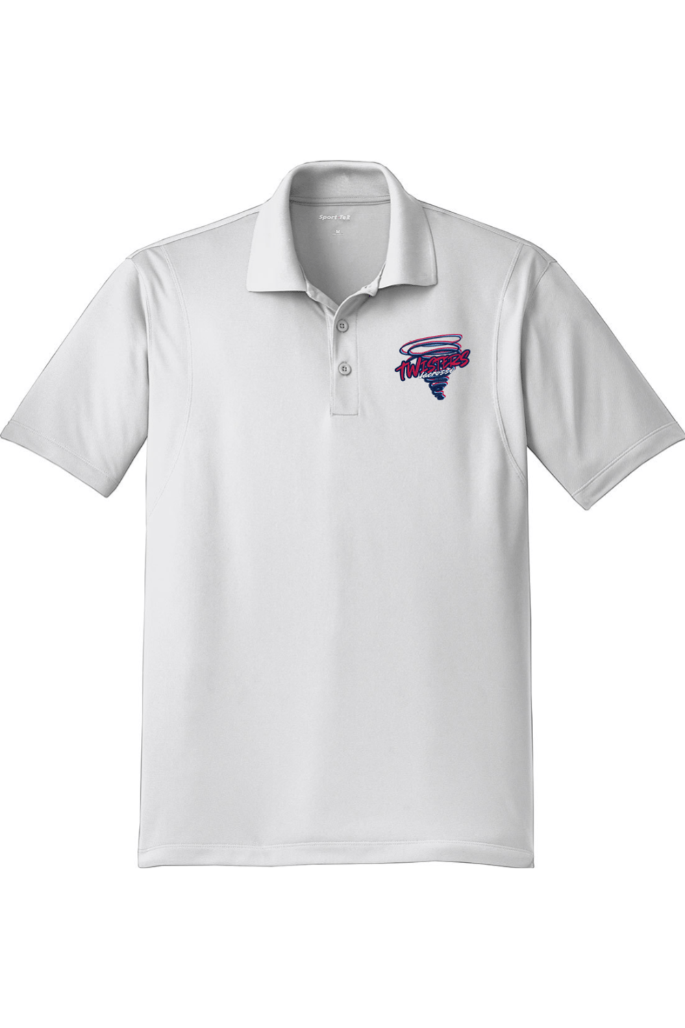 Twisters Lacrosse Adult Embroidered Athletic Polo Signature Lacrosse