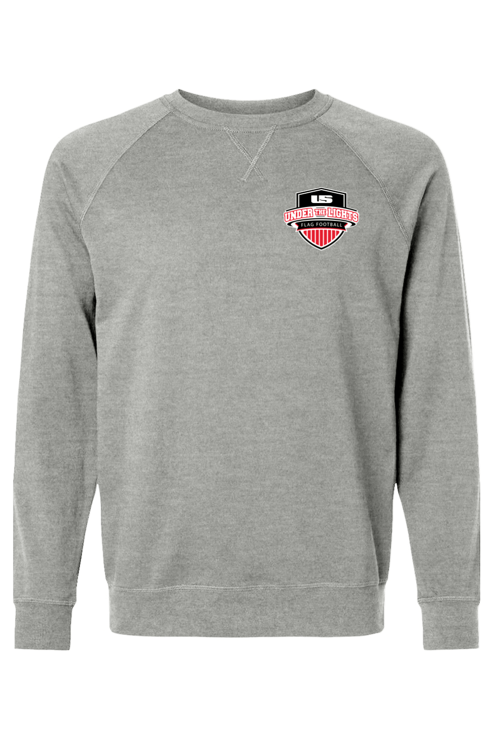 Under The Lights Adult Heavyweight Raglan Long Sleeve Signature Lacrosse