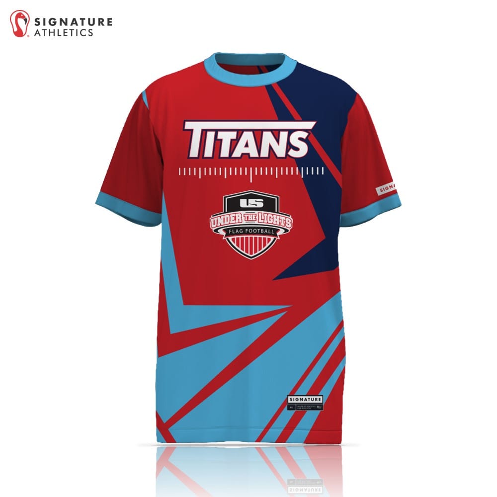 Under the Lights TITANS Unisex Short Sleeve Tech Tee Signature Lacrosse