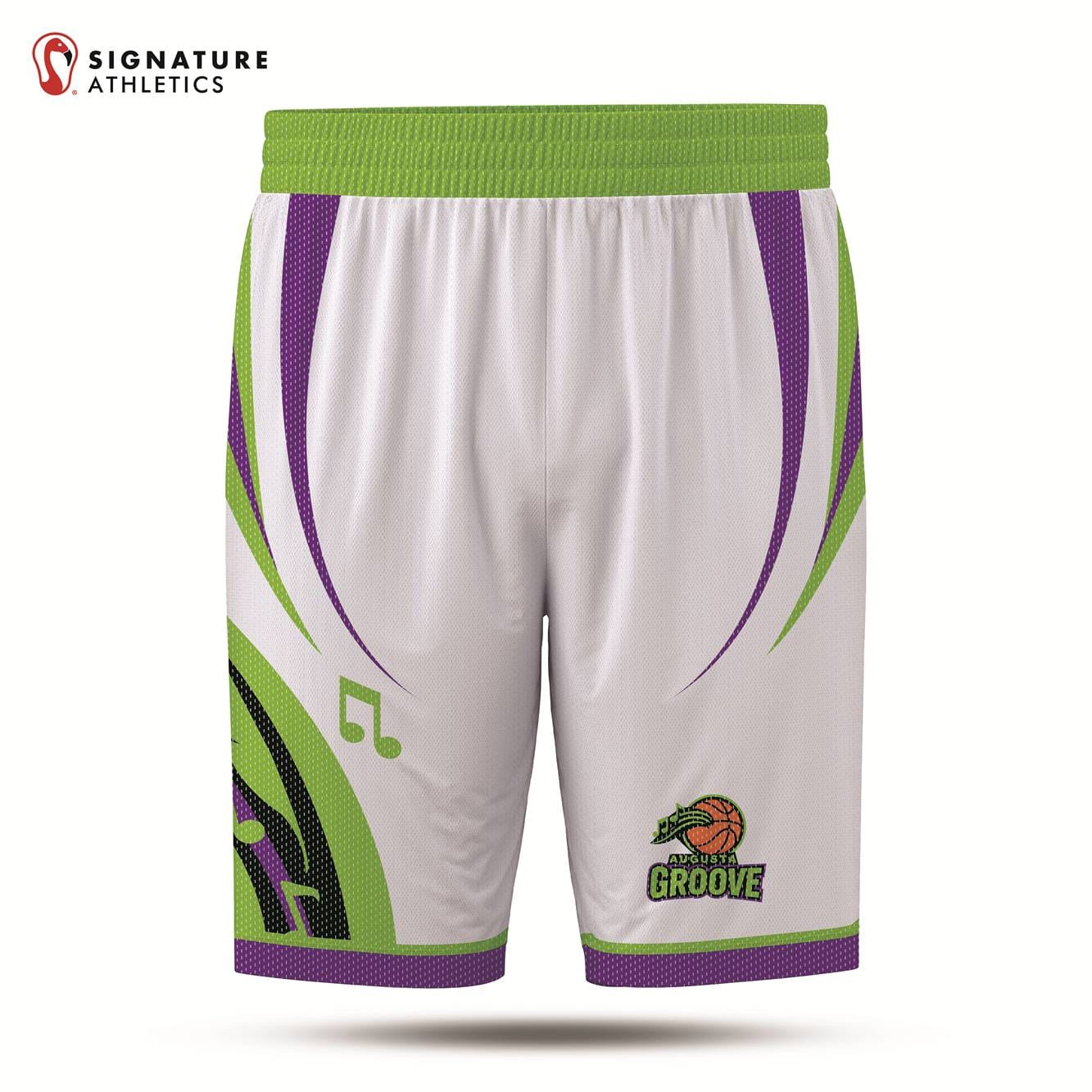 USBN Augusta Groove Light Men's Pro Basketball Shorts Signature Lacrosse