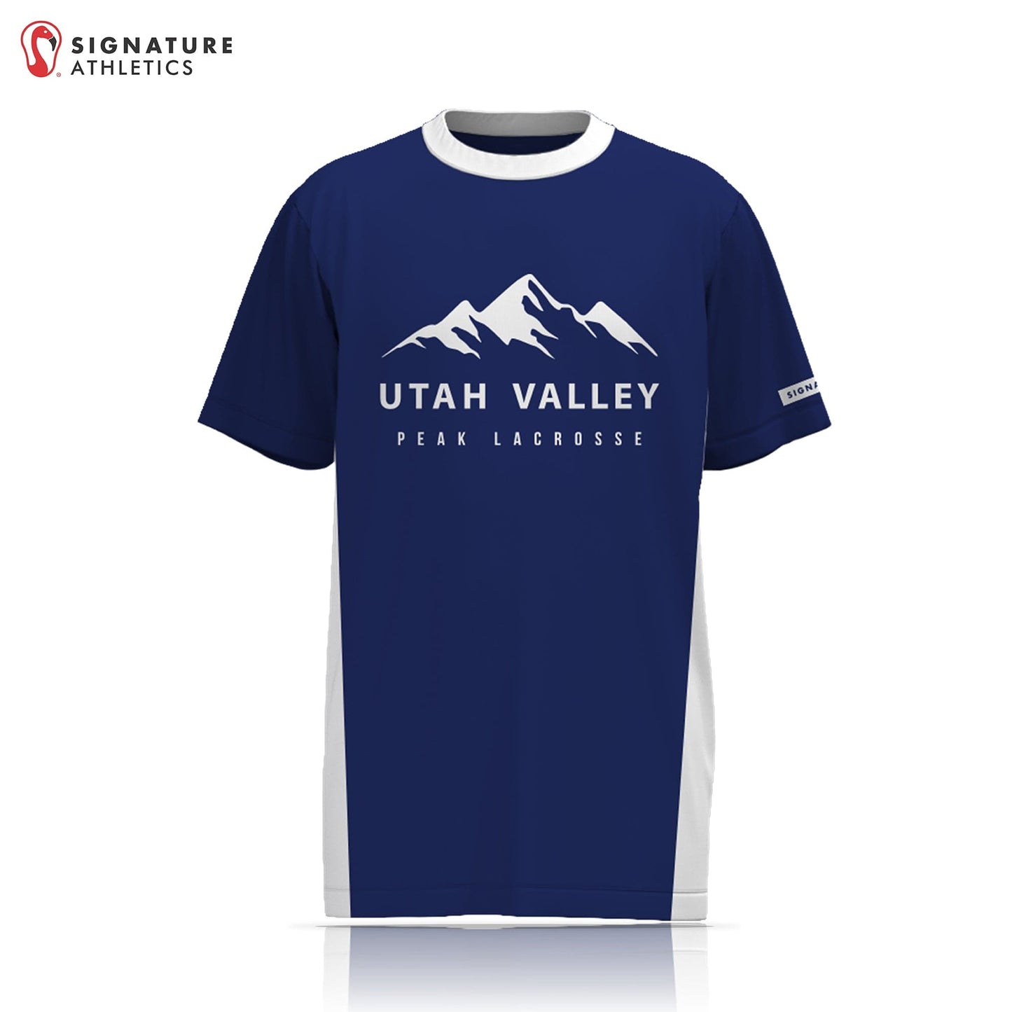 Utah Valley Men's Short Sleeve Tech Tee (Dark): Girls K-8 Signature Lacrosse