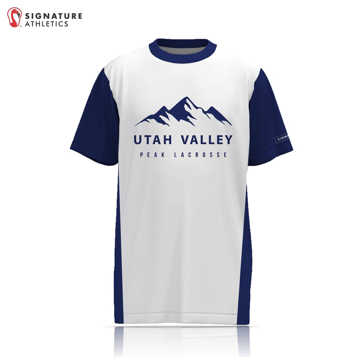 Utah Valley Men's Short Sleeve Tech Tee (Light): Girls K-8 Signature Lacrosse