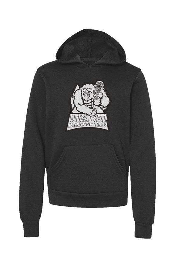 Utica Yeti Lacrosse Club Premium Youth Hoodie Signature Lacrosse
