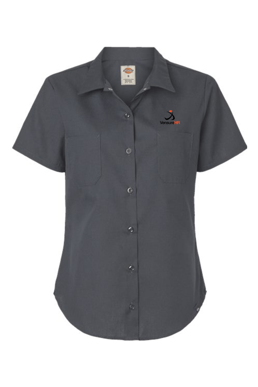Vensure HR Women's Dickies Women's Indurtrial Short Sleeve Work Shirt Signature Lacrosse