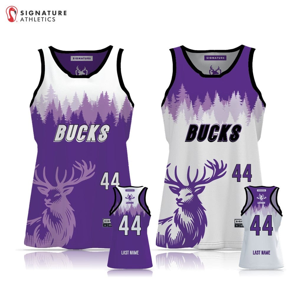 Wallenpaupack Youth Lacrosse Women's Player Reversible Pinnie Signature Lacrosse