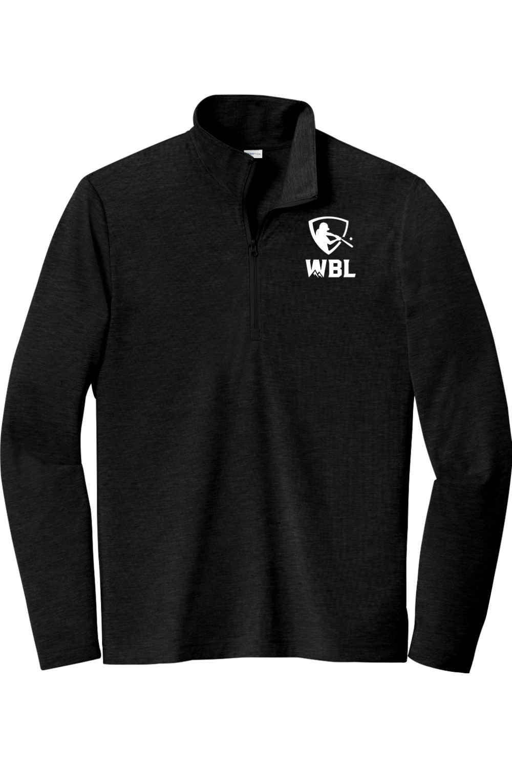 Wasatch Baseball Tri-Blend Wicking 1/4-Zip Pullover Signature Lacrosse
