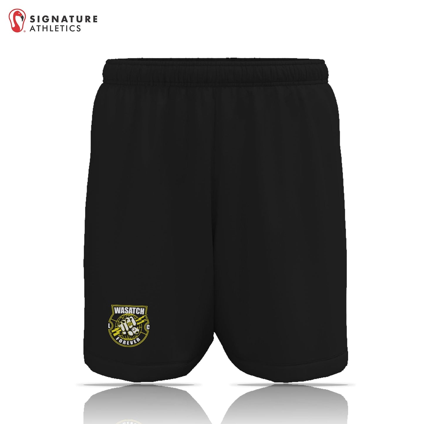 Wasatch Lacrosse Men's Player Game Shorts: 2025-3031 #0-99 Signature Lacrosse