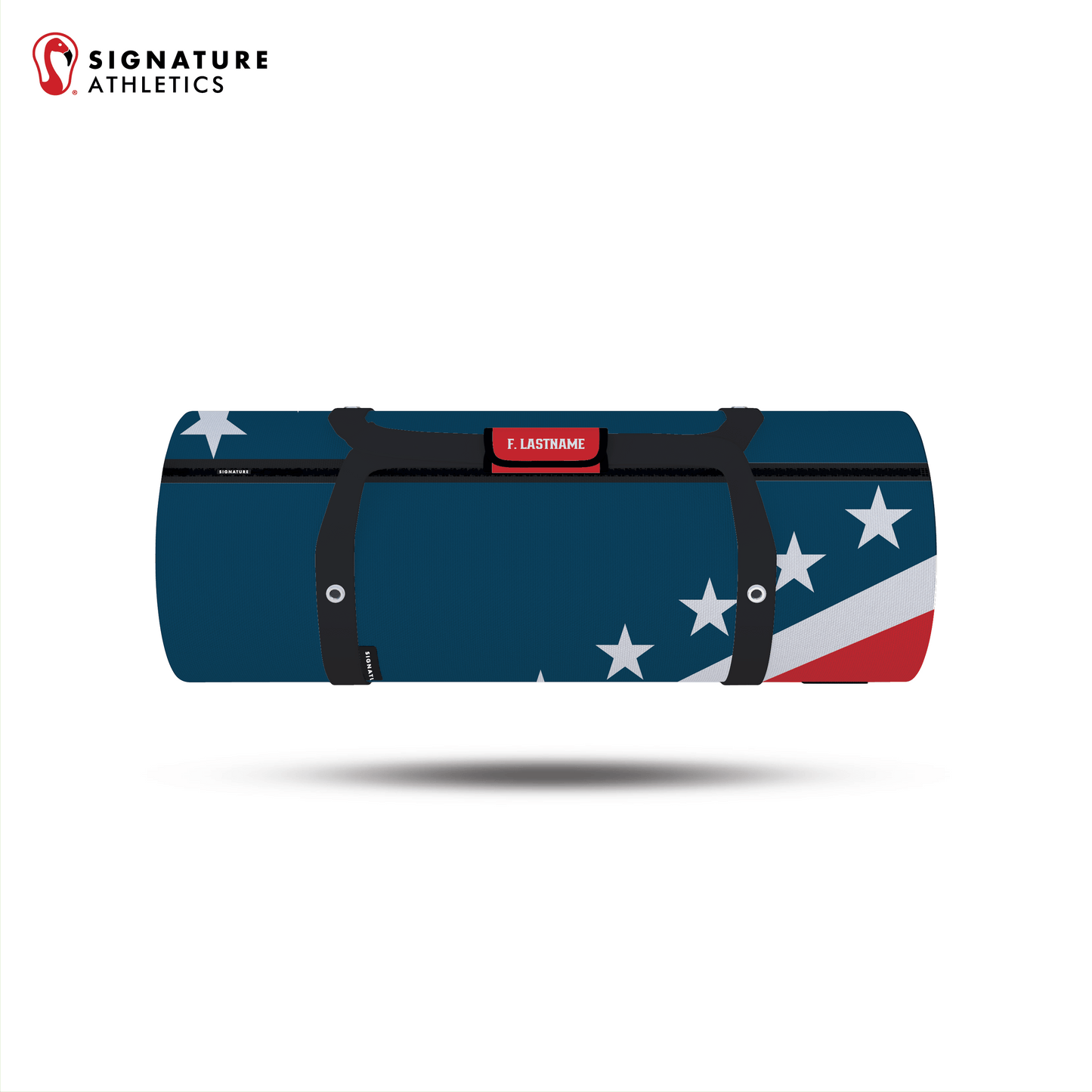 Western Nationals Customizable Large Equipement Duffel Bag Signature Lacrosse