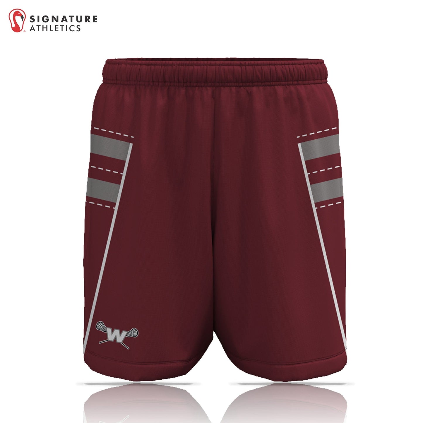 Westford Youth Lacrosse Men's Game Shorts: Grade 5-6 Signature Lacrosse