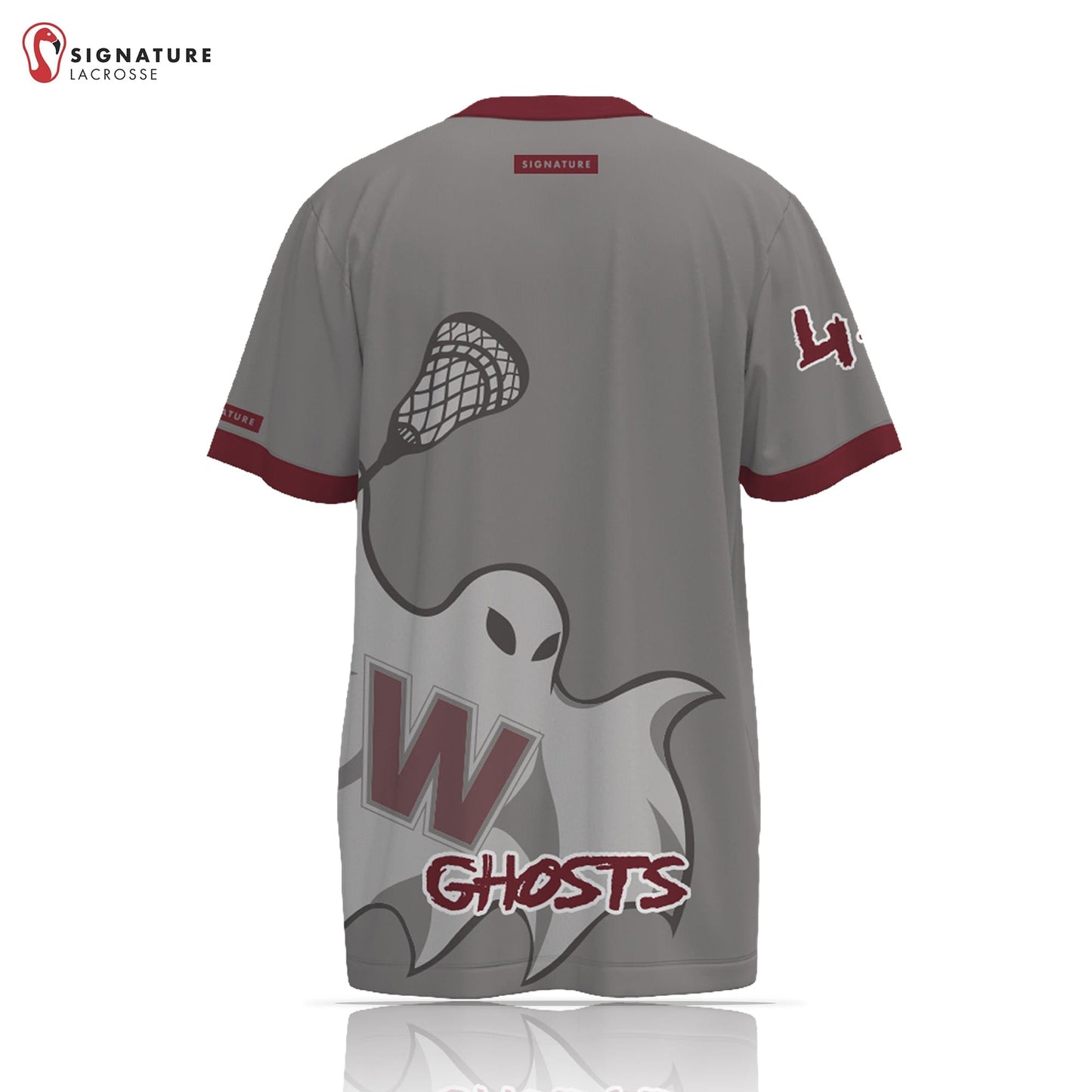 Westford Youth Lacrosse Player Short Sleeve Shooting Shirt Signature Lacrosse