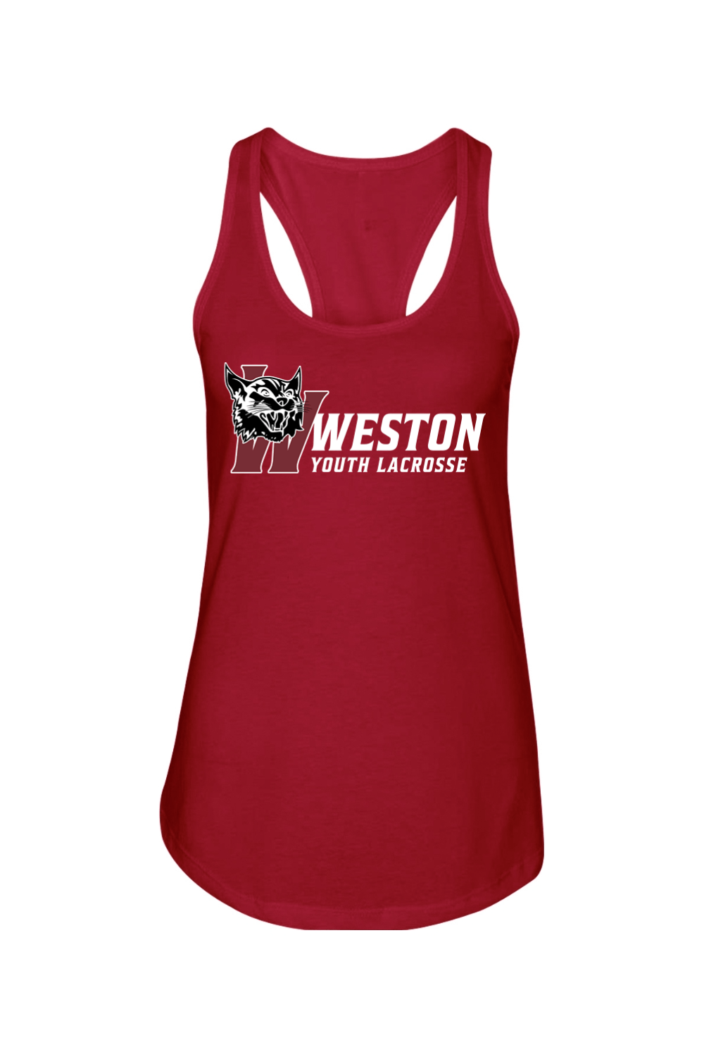 Weston Youth Lacrosse Adult Women's Tank Top Signature Lacrosse