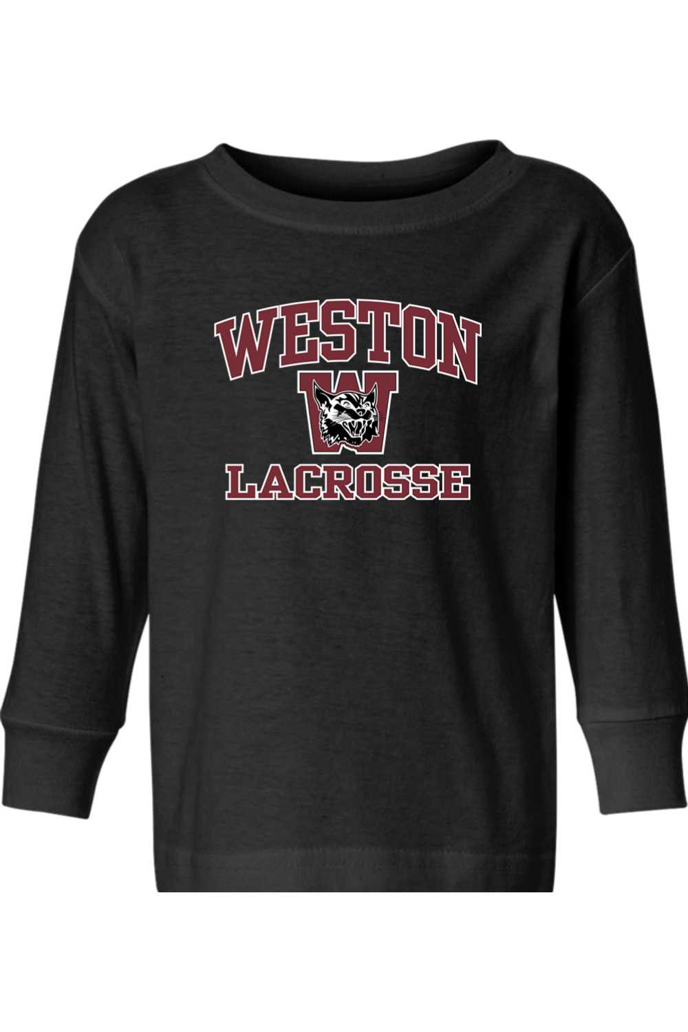 Weston Youth Lacrosse Toddler Long Sleeve T-Shirt Signature Lacrosse