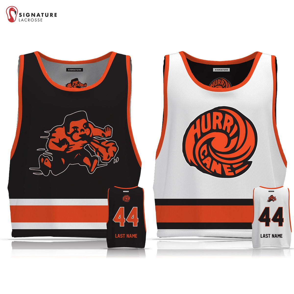 Wilmington Lacrosse Men's Player Reversible Game Pinnie: Wilmington Signature Lacrosse