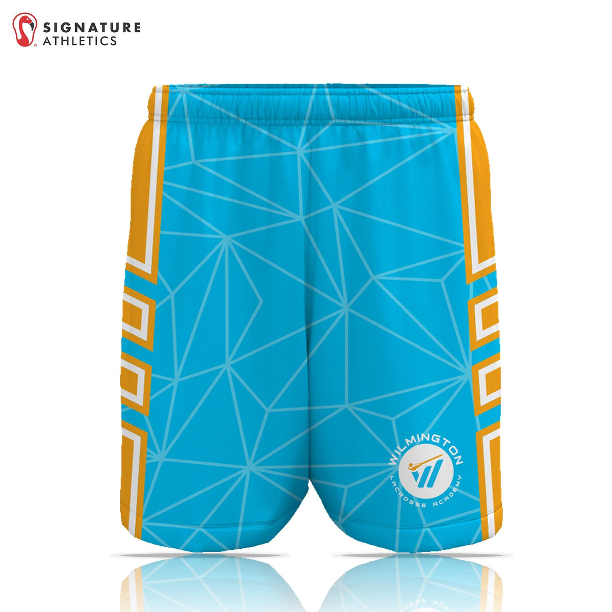 Wilmington Youth Lacrosse Men's Player Game Shorts: Youth Signature Lacrosse