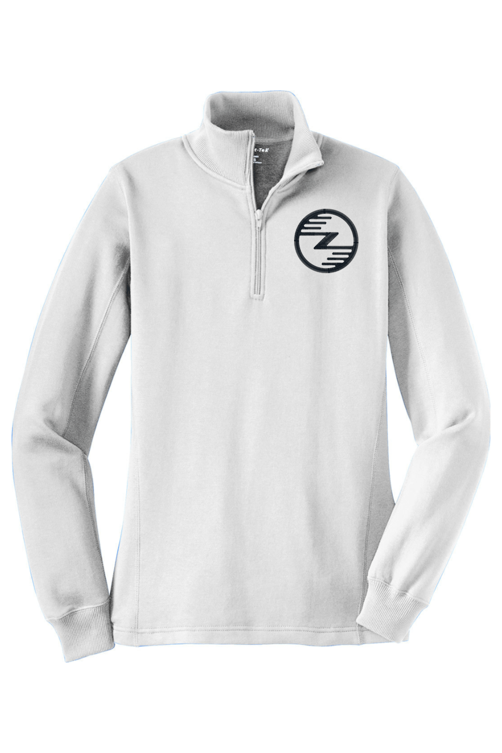 ZogSports Adult Women's Embroidered Quarter-Zip Pullover Signature Lacrosse