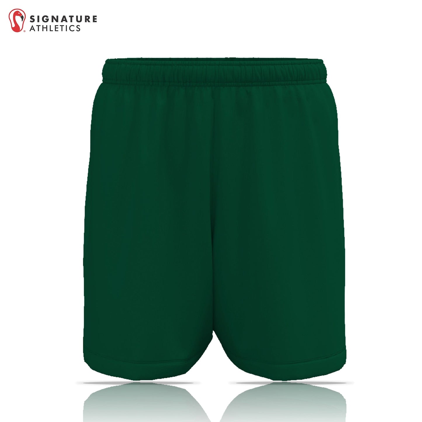 ZogSports Men's Dark Green Player Game Shorts: ZogSports Signature Lacrosse