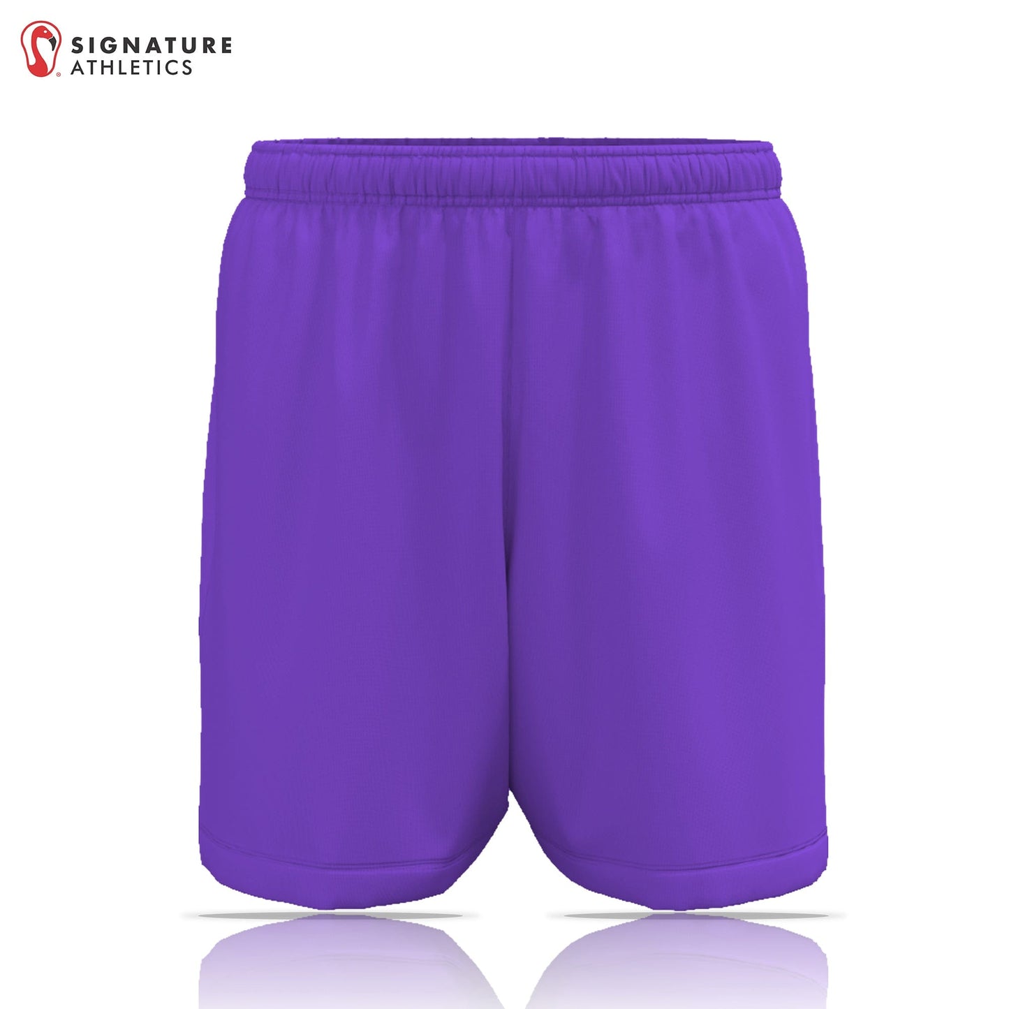 ZogSports Men's Purple Player Game Shorts: ZogSports Signature Lacrosse