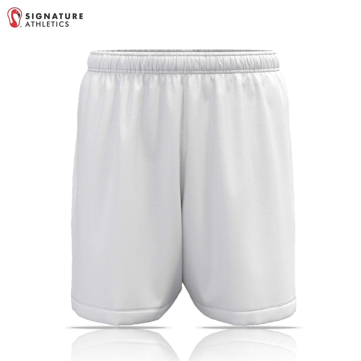 ZogSports Men's White Player Game Shorts: ZogSports Signature Lacrosse