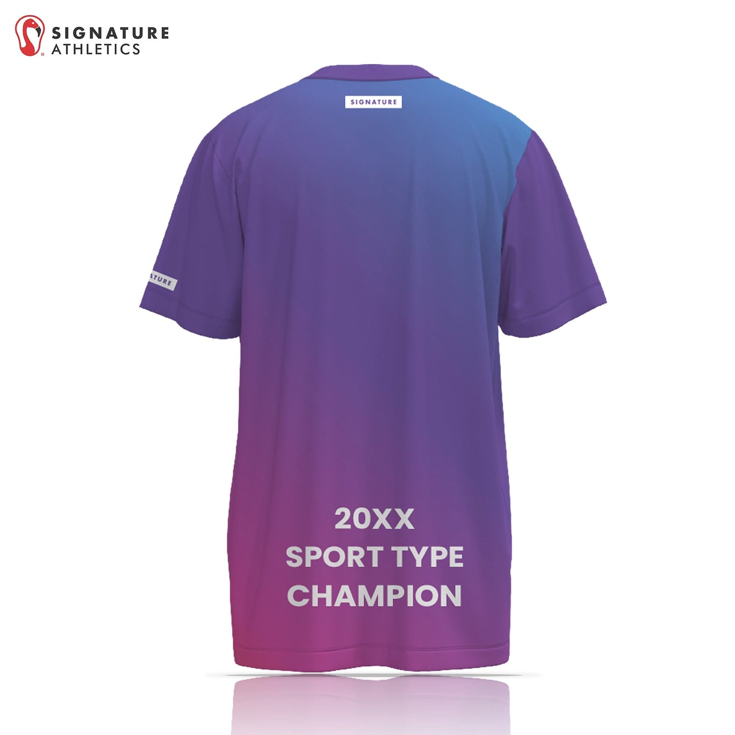 ZogSports Purple Tie-Dye Championship Shirt Signature Lacrosse