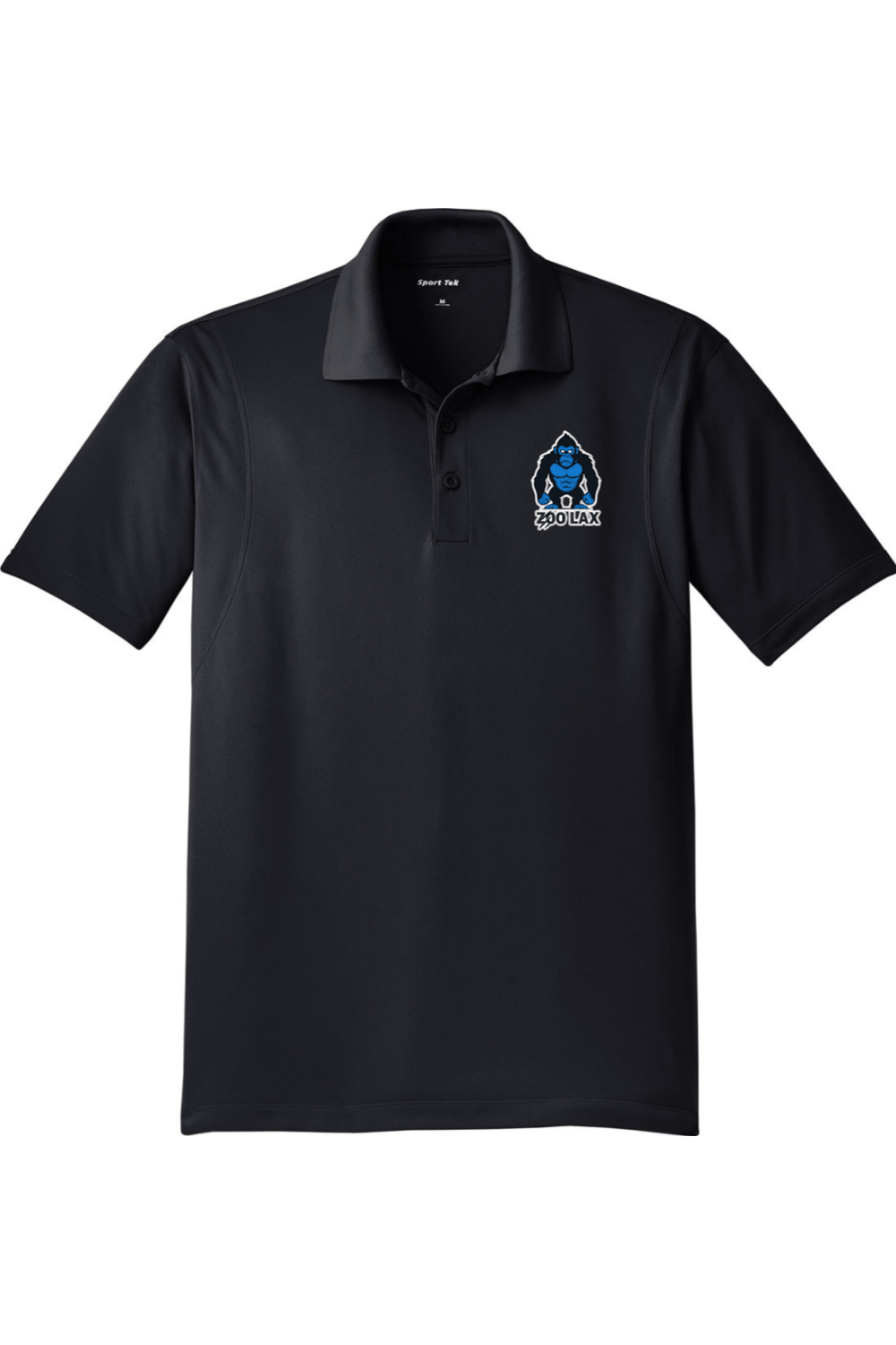 Zoo Lax Adult Embroidered Athletic Polo Signature Lacrosse