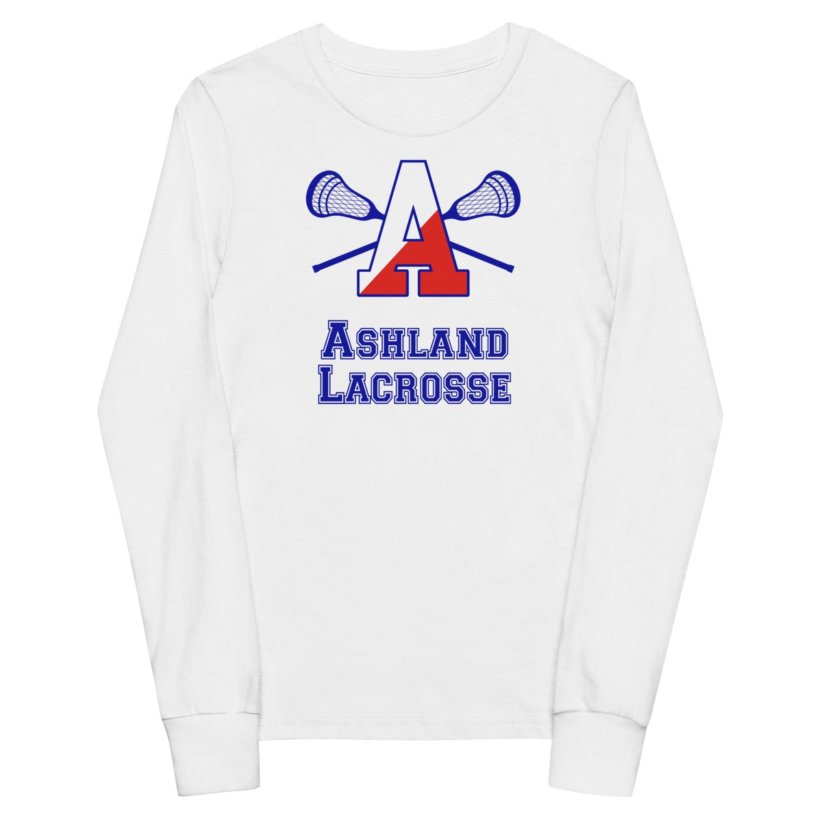 Ashland Youth Lacrosse Youth Cotton Long Sleeve T-Shirt Signature Lacrosse