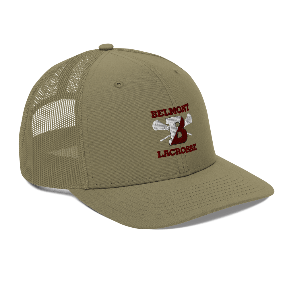 Belmont Lacrosse Richardson Trucker Hat Signature Lacrosse