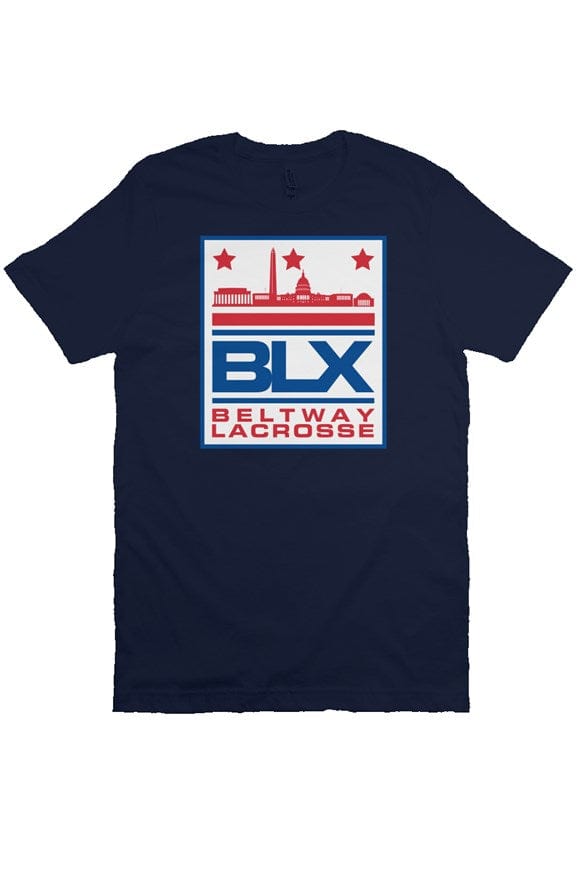 Beltway Lacrosse League Adult Cotton Short Sleeve T-Shirt Signature Lacrosse