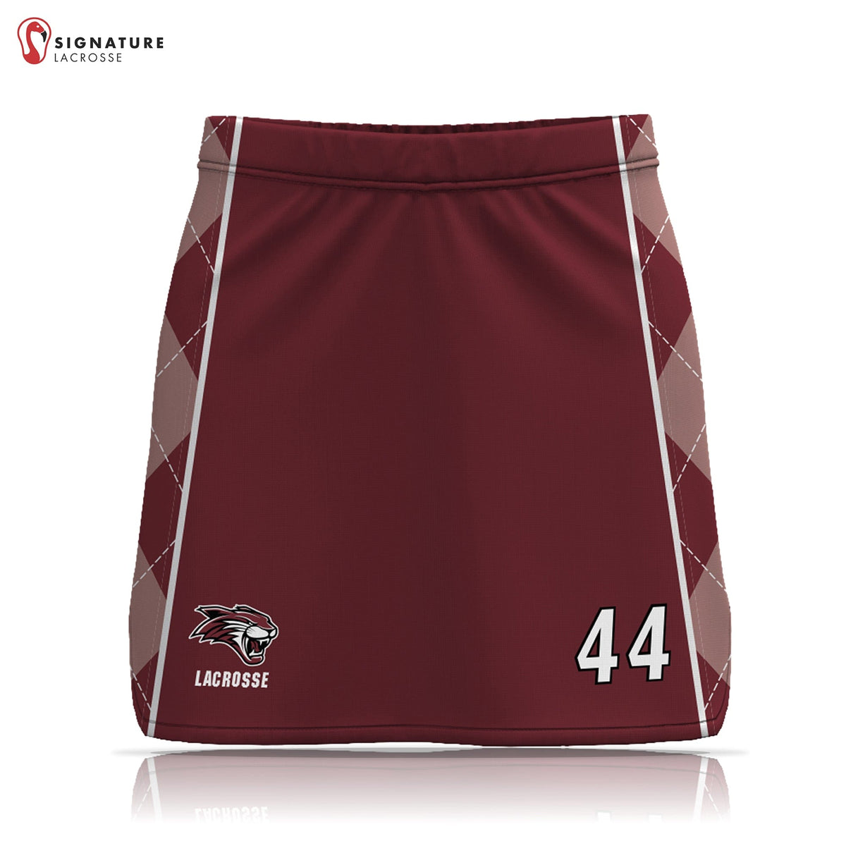 Bethel Youth Lacrosse Women's Performance Game Skirt - Basic 2.0:Girls Lightening Signature Lacrosse
