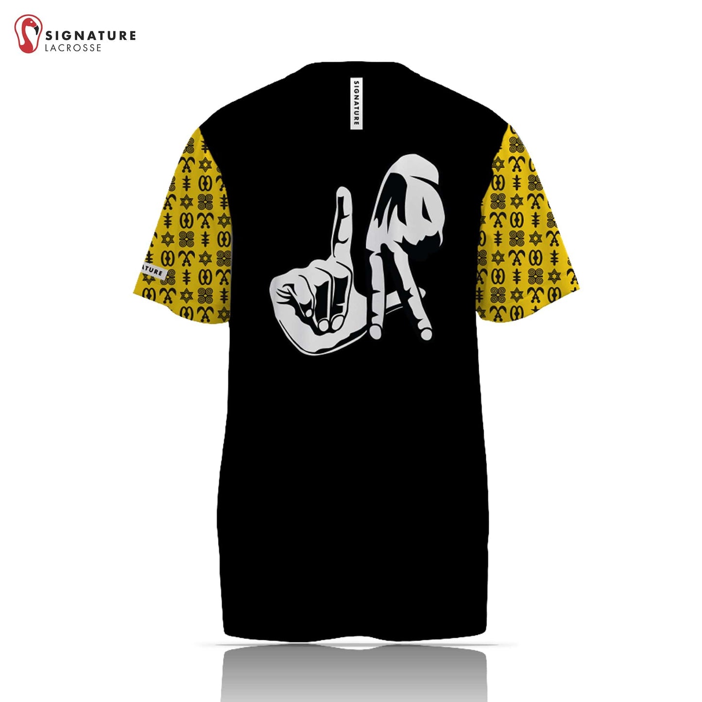 Black Star Lacrosse Men's 3 Piece Player Game Package: 8U Signature Lacrosse