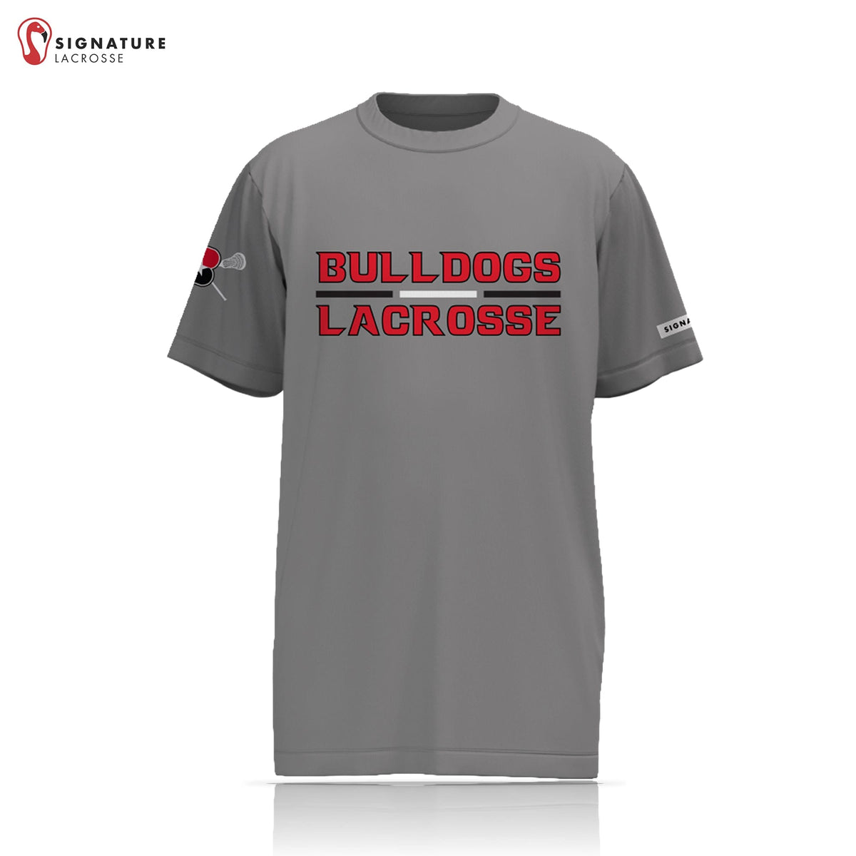 Bowie Youth Lacrosse Women's Pro Short Sleeve Shooting Shirt: 7/8 Grade Signature Lacrosse