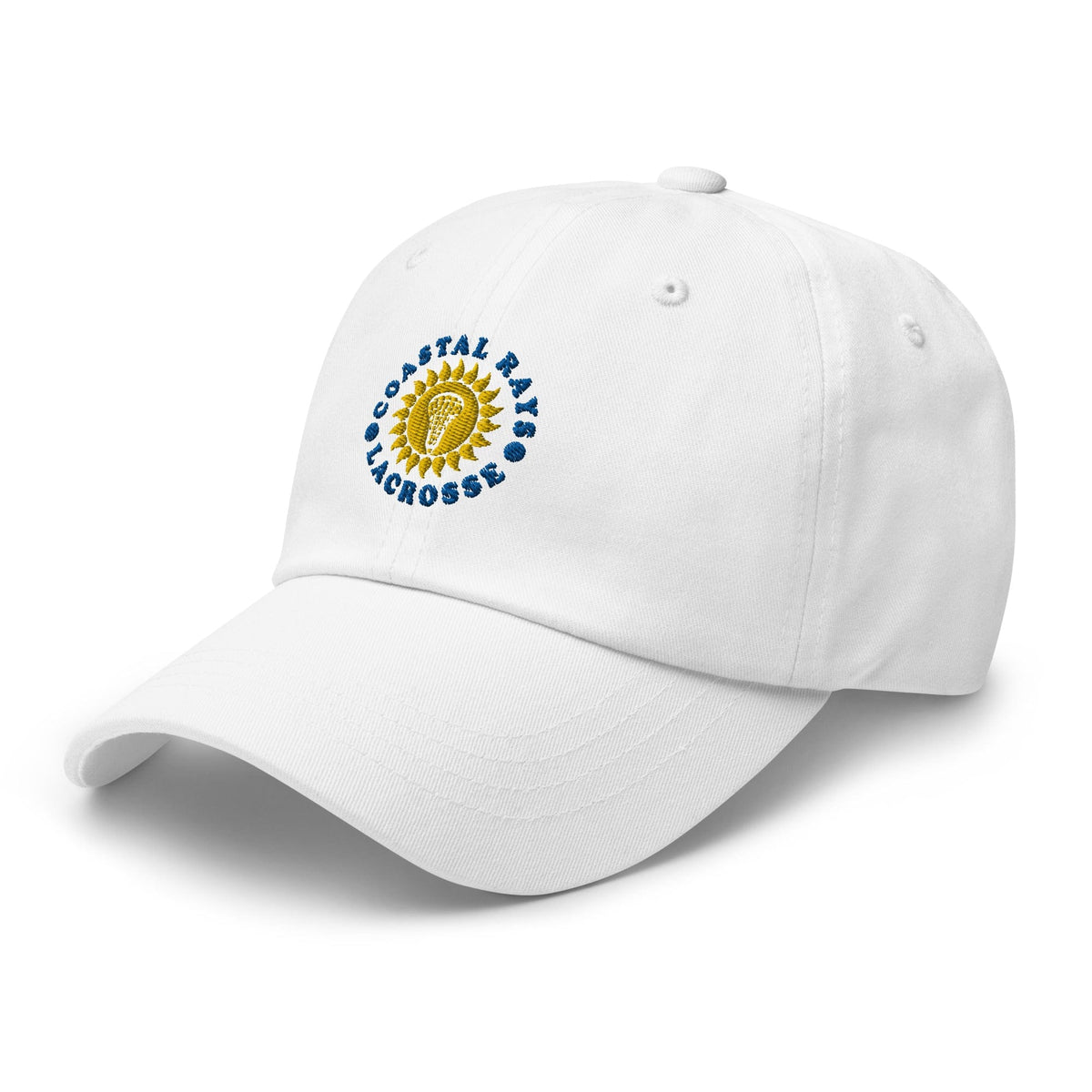 Coastal Rays Lacrosse Adult Dad Hat Signature Lacrosse