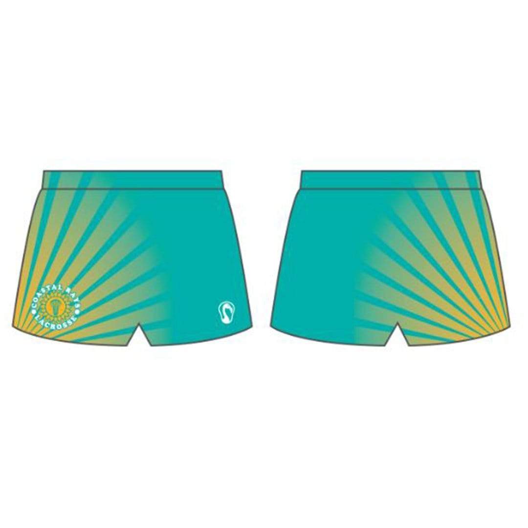 Coastal Rays Lacrosse Women's Performance Game Shorts - Basic (Sold Separately):Middle School Signature Lacrosse
