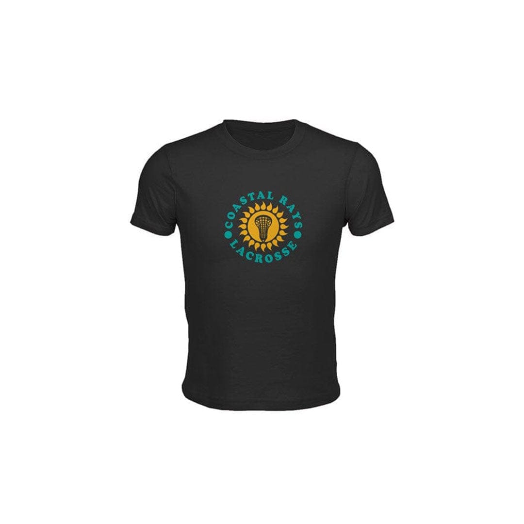 Coastal Rays Lacrosse Youth Cotton Short Sleeve T-Shirt Signature Lacrosse
