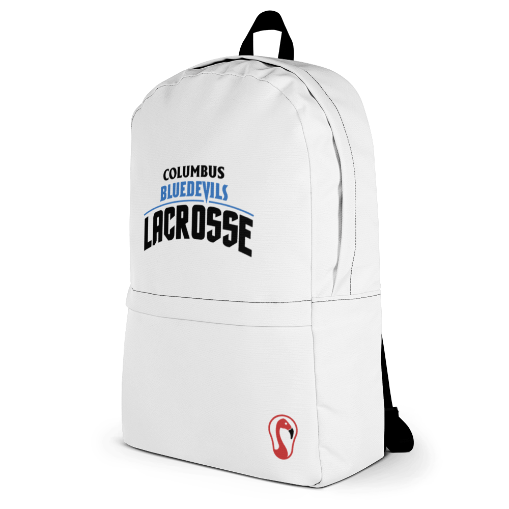Columbus High Blue Devils Backpack Signature Lacrosse
