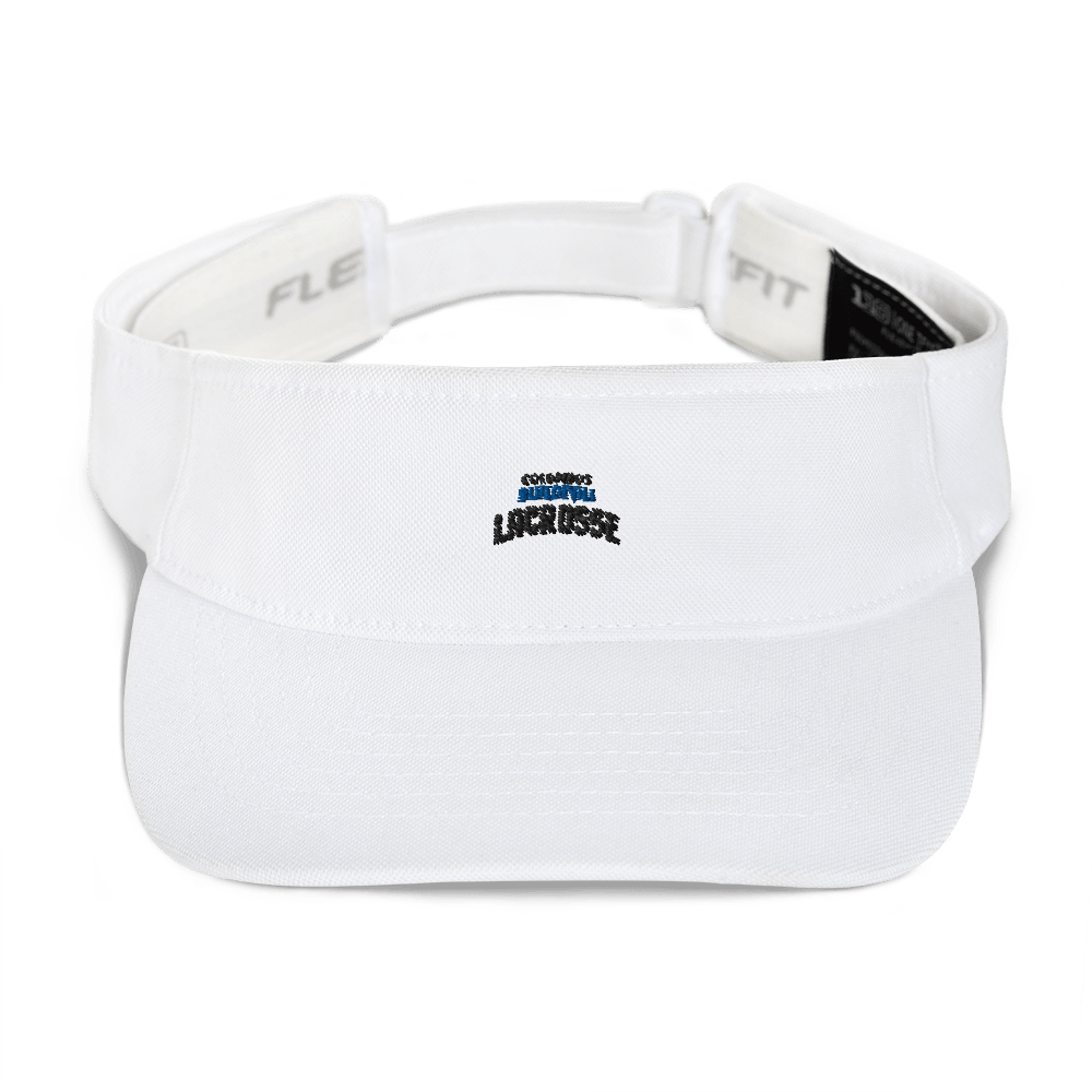 Columbus High Blue Devils Visor Signature Lacrosse