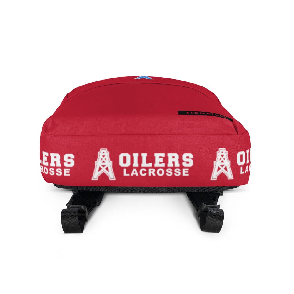 CT Oilers Lacrosse Backpack Signature Lacrosse