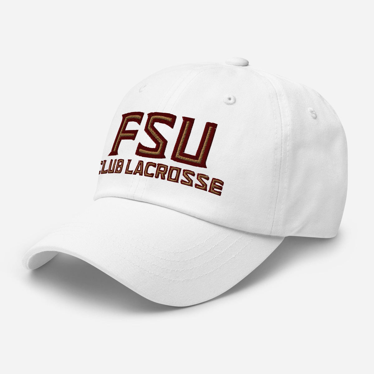 FSU Club Lacrosse Adult Dad Hat Signature Lacrosse