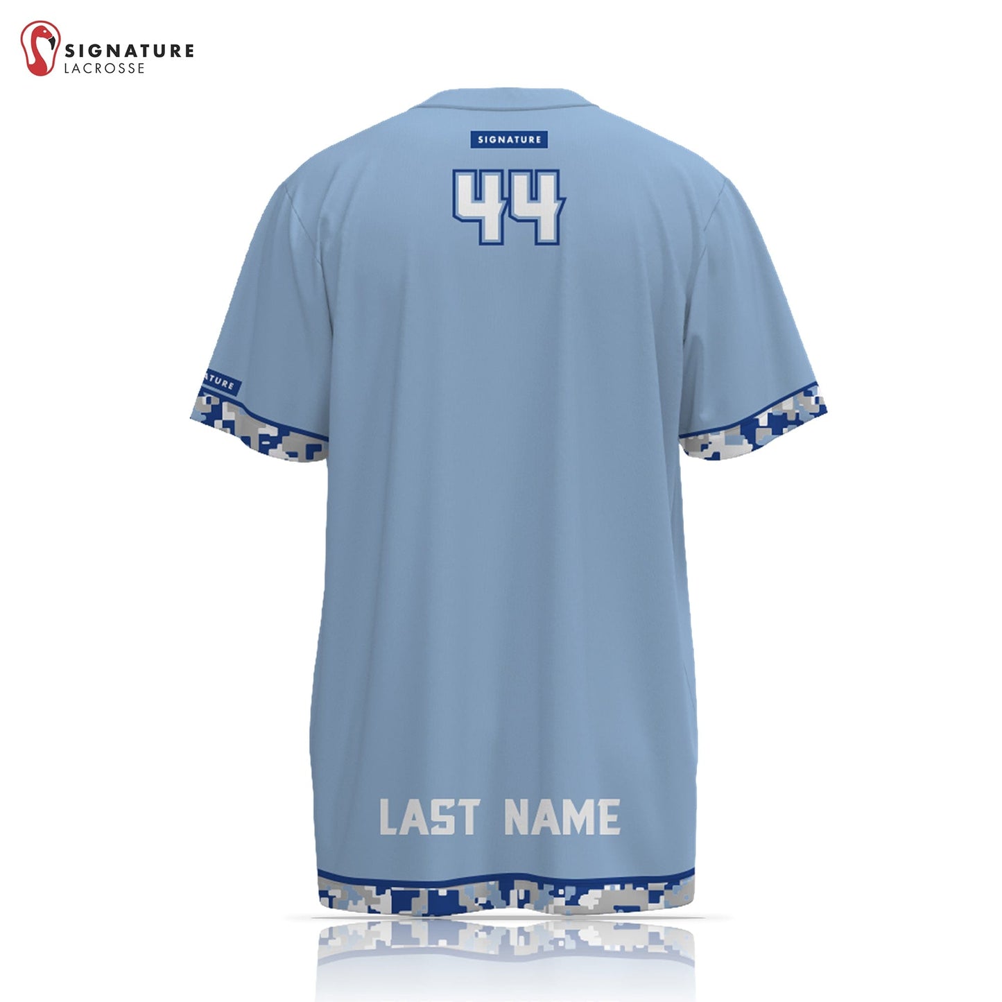 Georgetown-Triton Youth Lacrosse Player Short Sleeve Shooting Shirt Signature Lacrosse